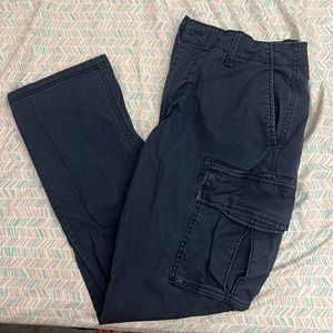 Old Navy- Navy straight cargo pants